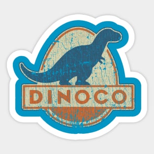 Dinoco Oil 1930 Sticker